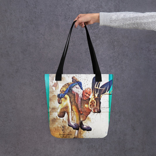 Jack and Bill by Ignacio Garcia | Tote bag