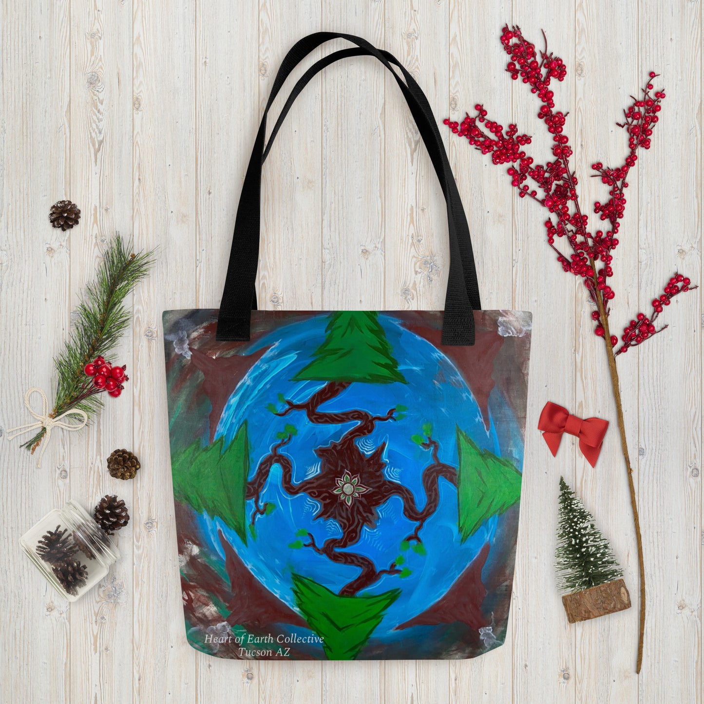 Earth by Tyler Bentley | Tote bag