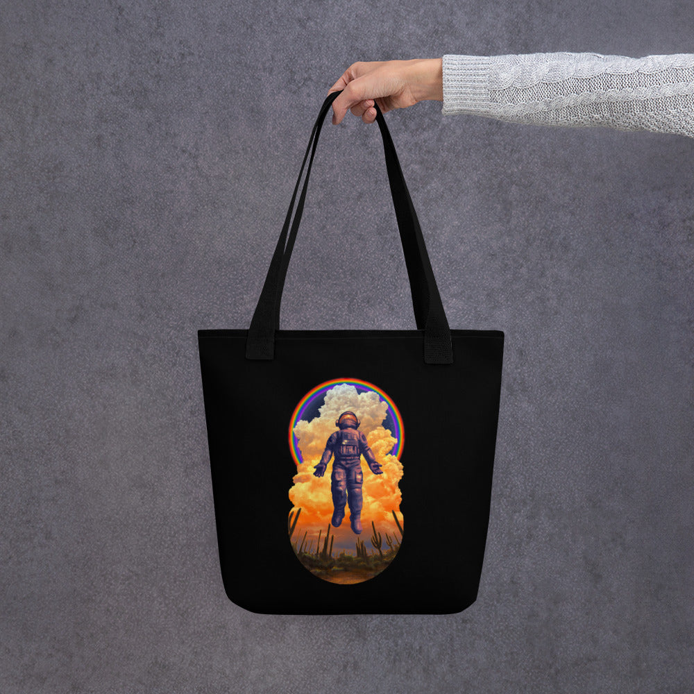 Spaceman Mural by Joe Pagac | Tote bag