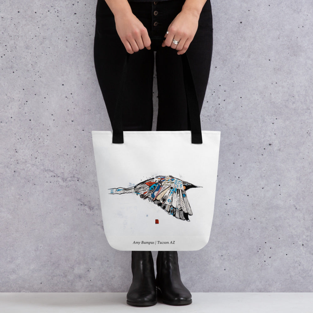 Da Vinci Bird by Amy Bumpus | Tote bag