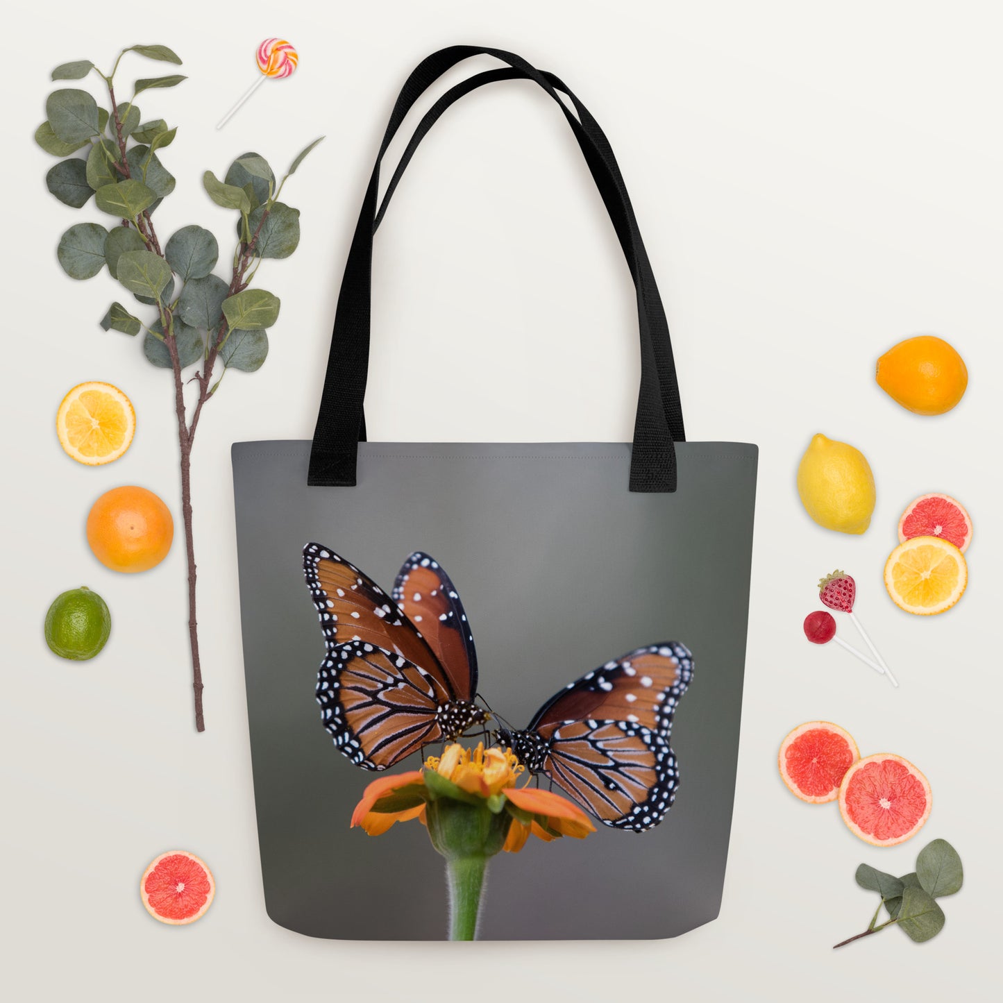 Queen Butterflies by Leslie Leathers Photography | Tote bag