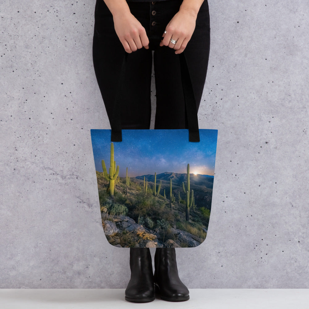 Morning Milkyway by Sean Parker Photography | Tote bag