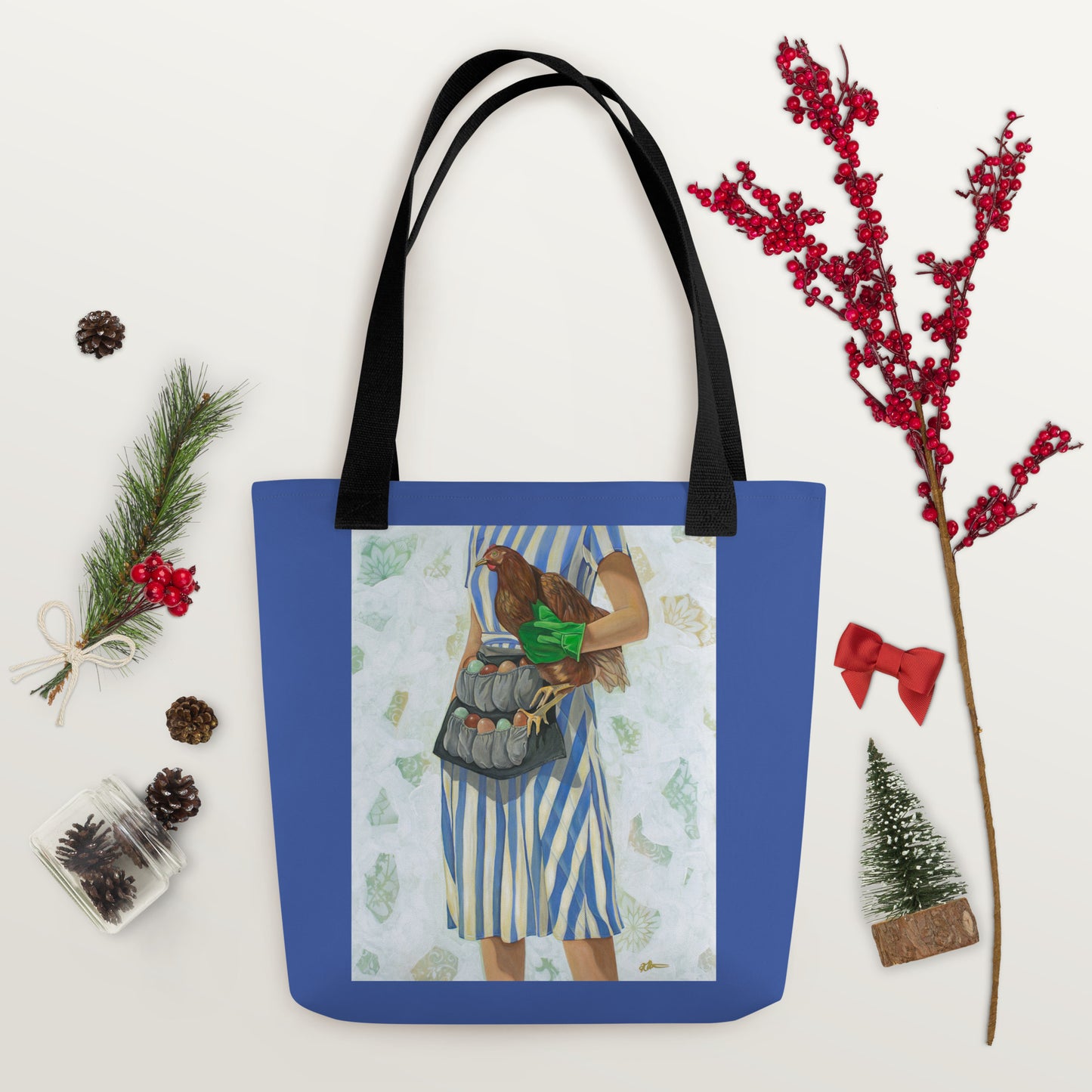 Ruling the Roost by Kathleen Arthur |  Tote bag