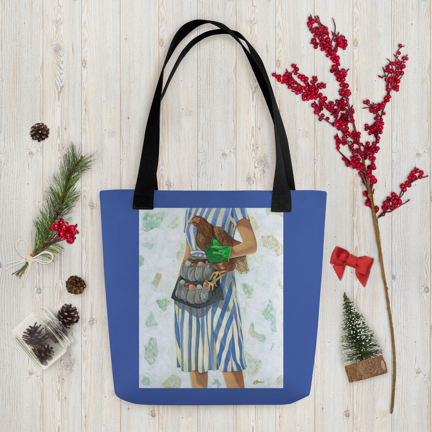 Ruling the Roost by Kathleen Arthur |  Tote bag