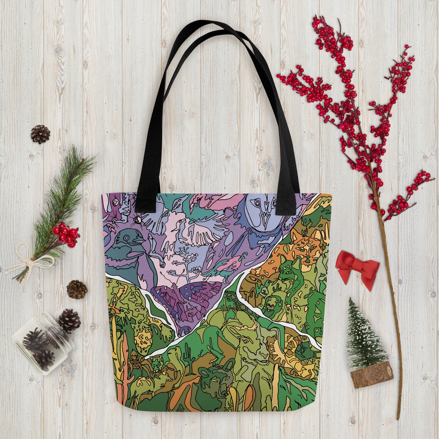 Desert Animals by Lauri Kaye | Tote bag