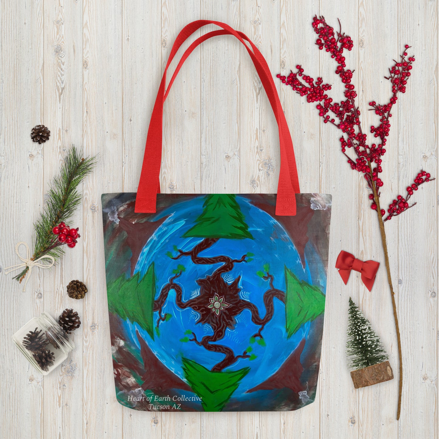 Earth by Tyler Bentley | Tote bag