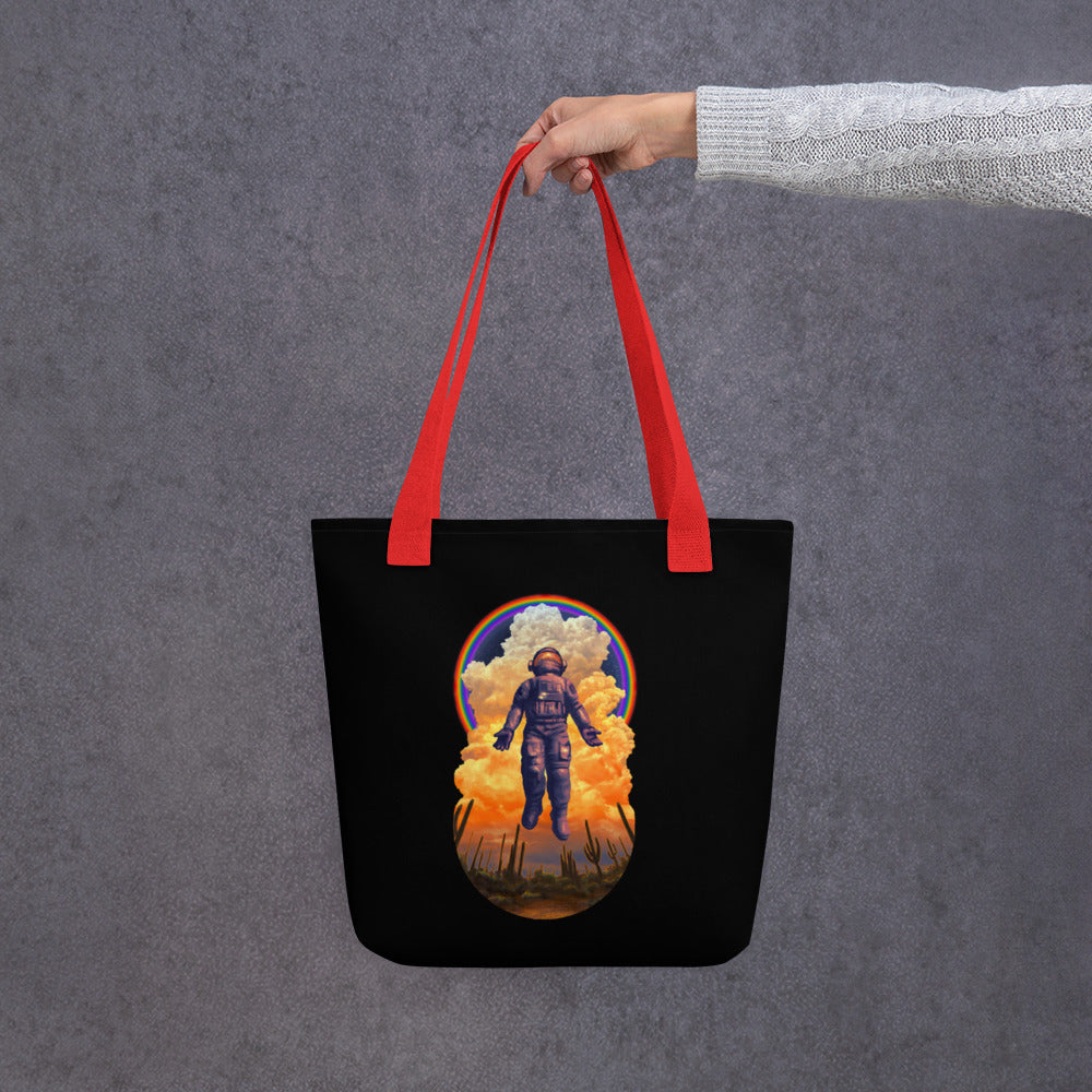 Spaceman Mural by Joe Pagac | Tote bag