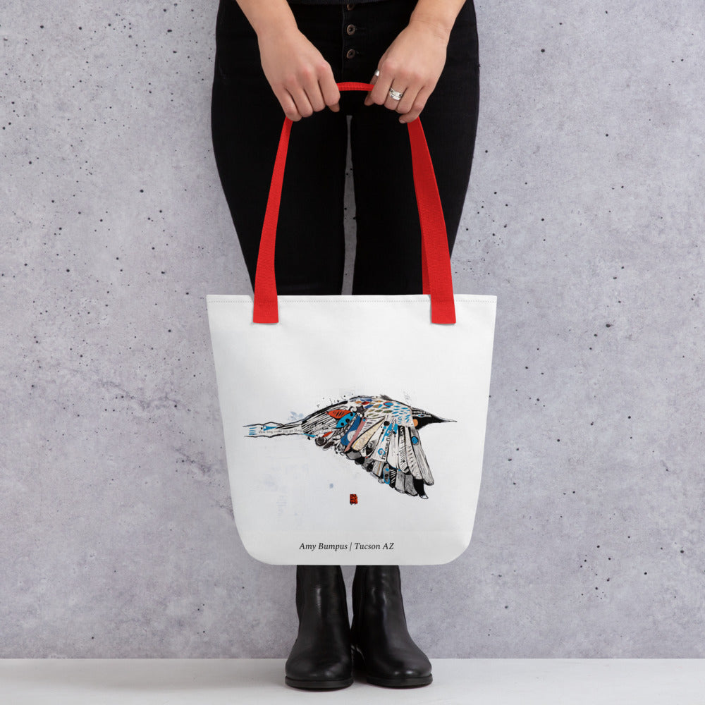 Da Vinci Bird by Amy Bumpus | Tote bag