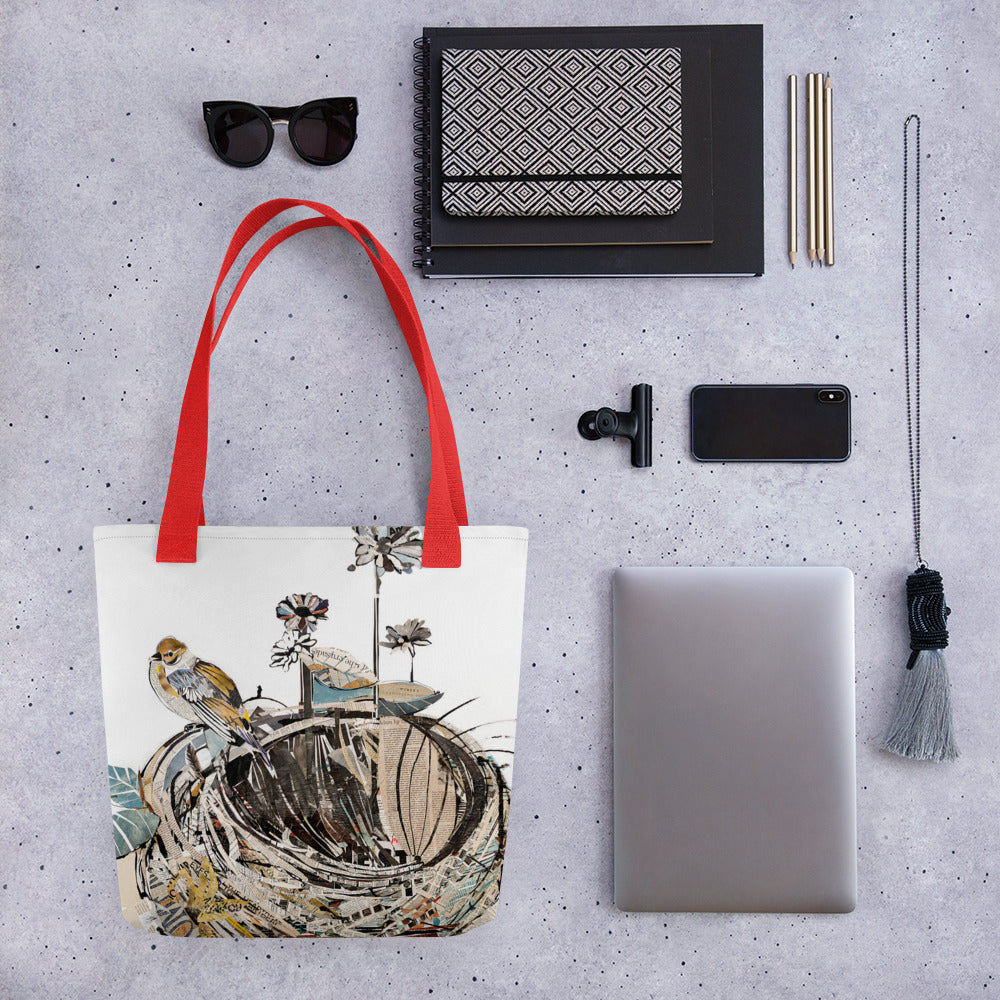 Empty Nest by Amy Bumpus | Tote bag