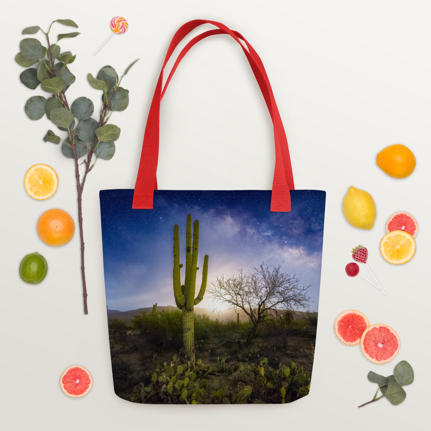 Milkyway Moonrise by Sean Parker Photography | Tote bag