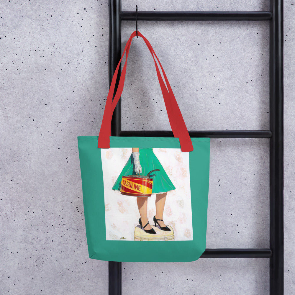 High Octane by Kathleen Arthur | Tote bag