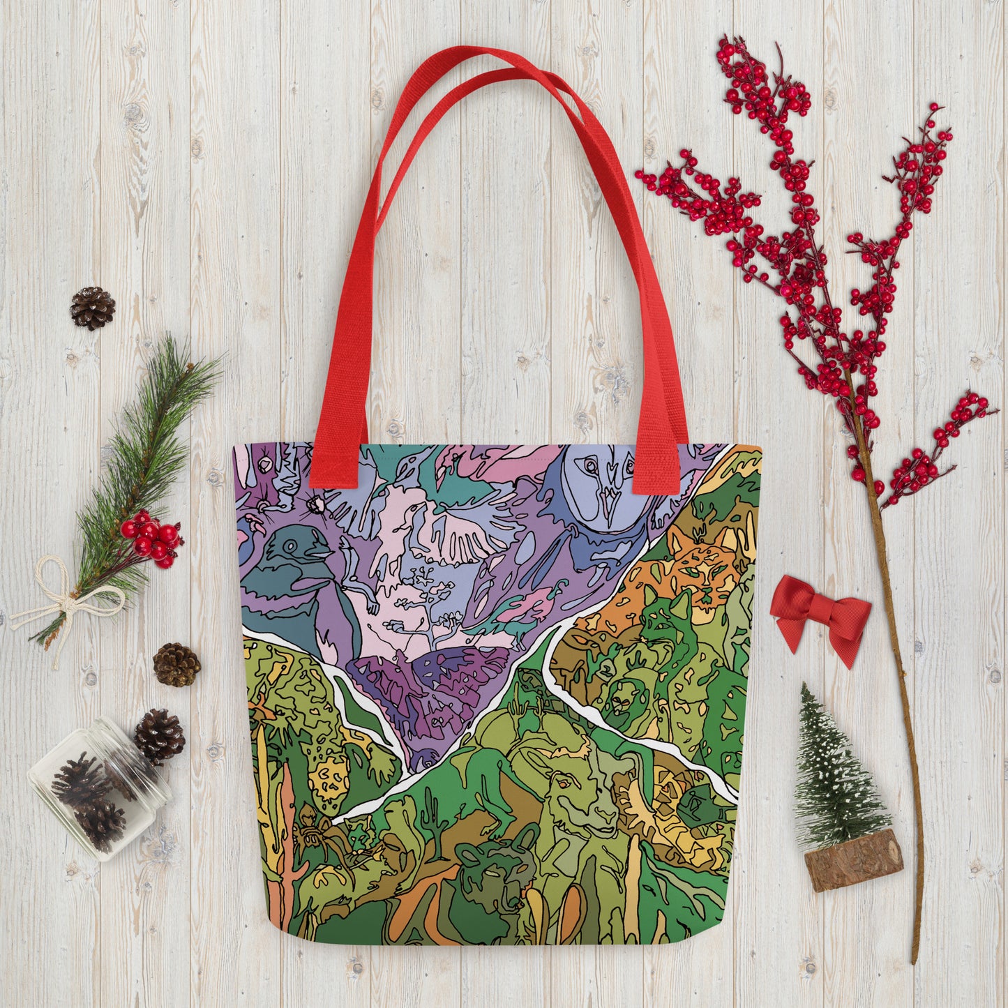 Desert Animals by Lauri Kaye | Tote bag