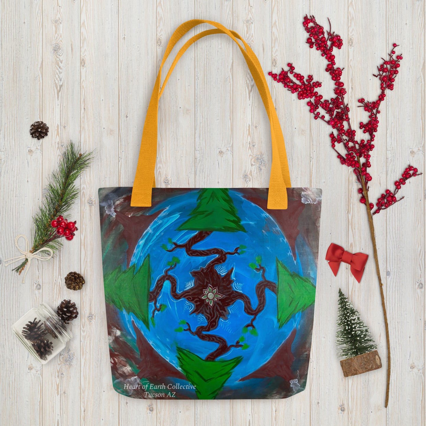 Earth by Tyler Bentley | Tote bag