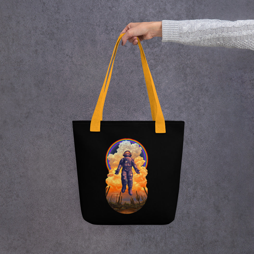 Spaceman Mural by Joe Pagac | Tote bag