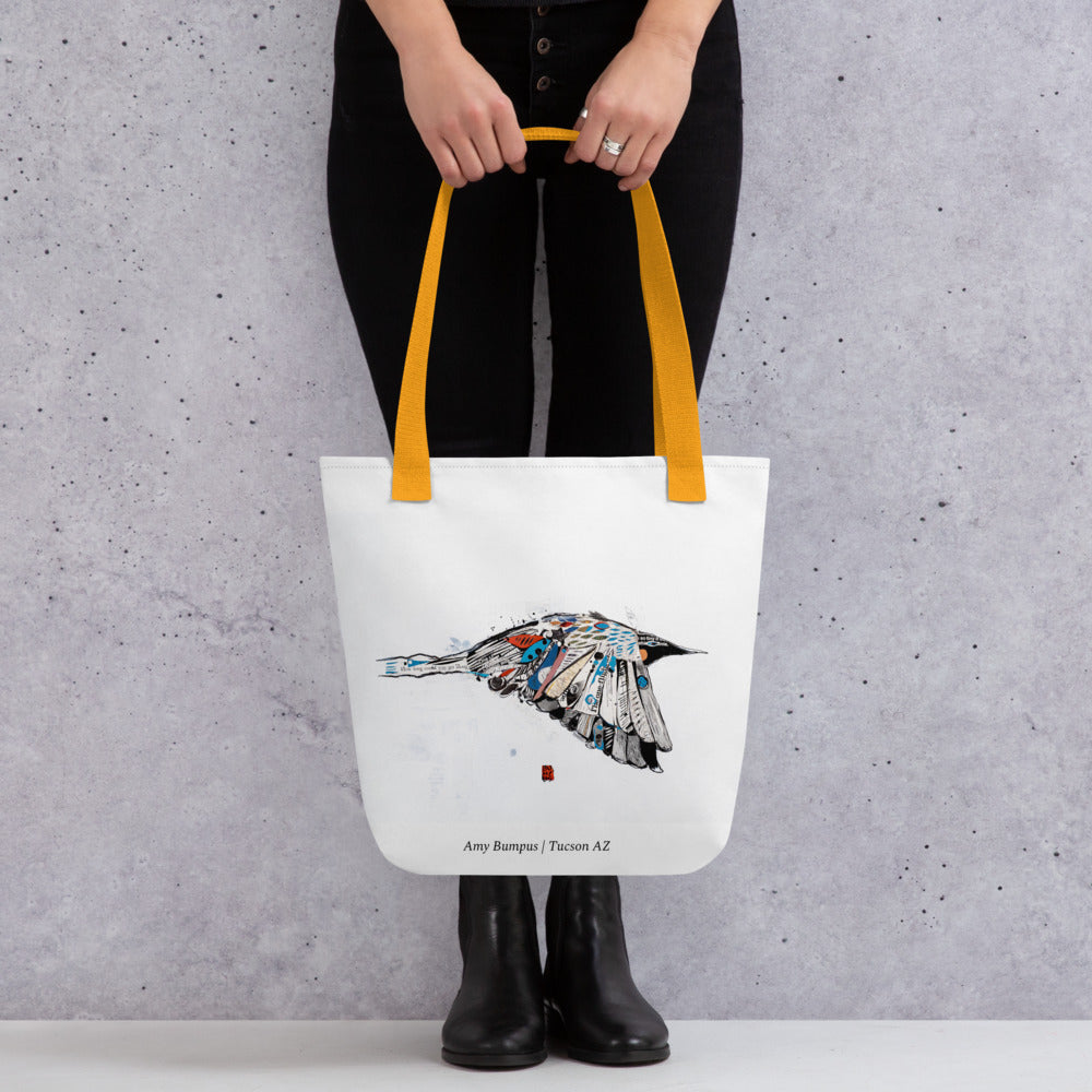 Da Vinci Bird by Amy Bumpus | Tote bag