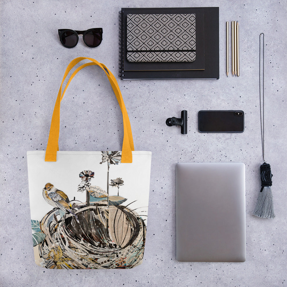 Empty Nest by Amy Bumpus | Tote bag