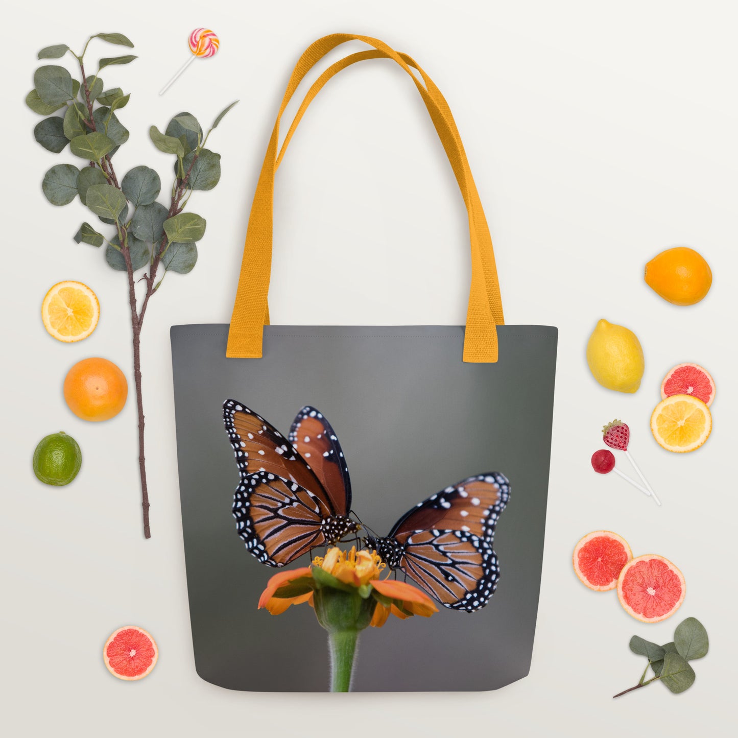 Queen Butterflies by Leslie Leathers Photography | Tote bag