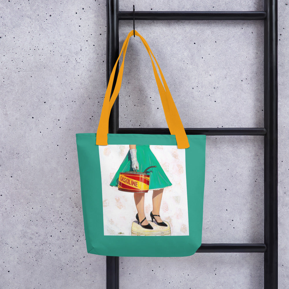 High Octane by Kathleen Arthur | Tote bag