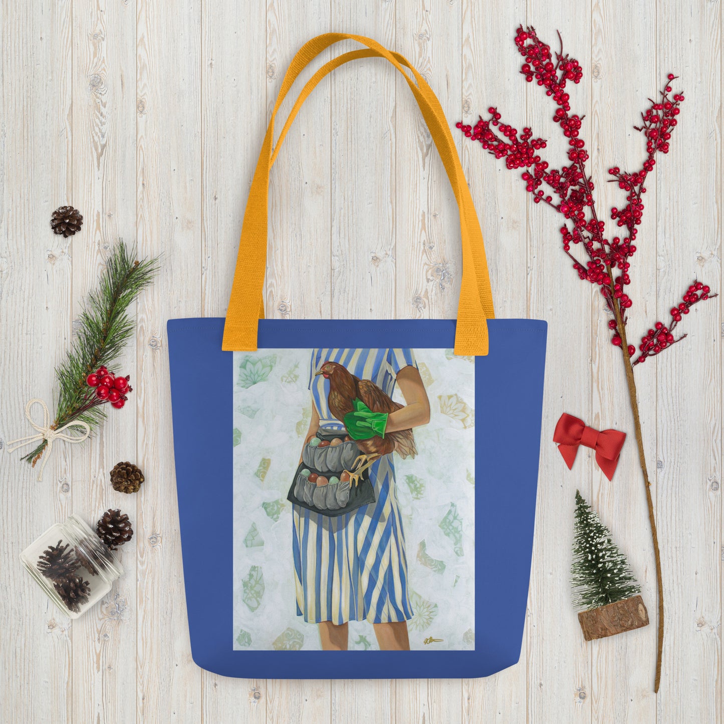 Ruling the Roost by Kathleen Arthur |  Tote bag