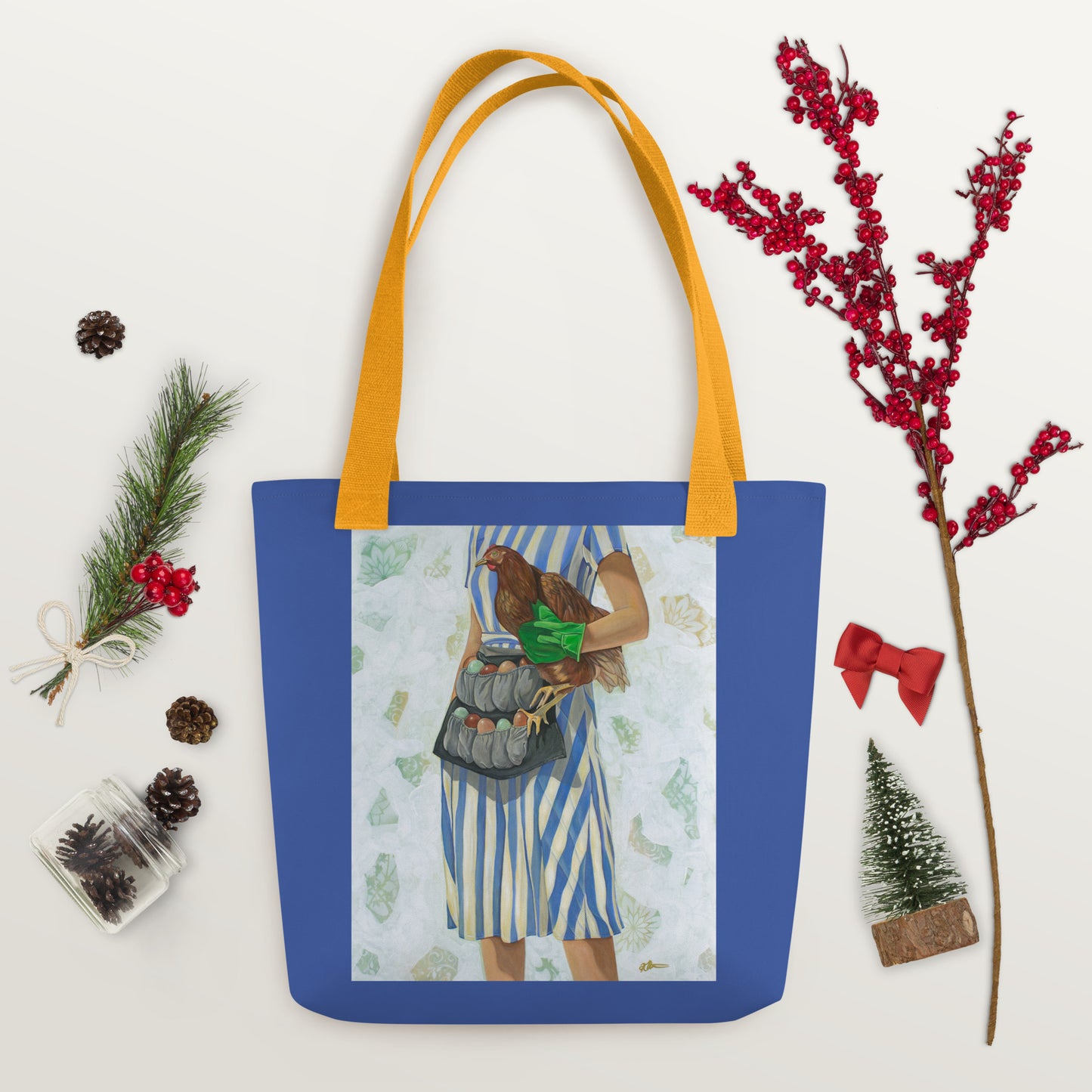 Ruling the Roost by Kathleen Arthur |  Tote bag