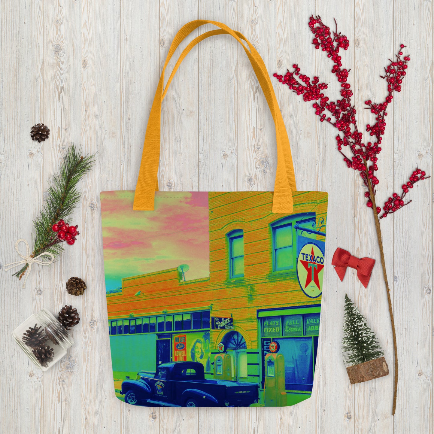 Texaco by Tom Fisher Photography | Tote bag