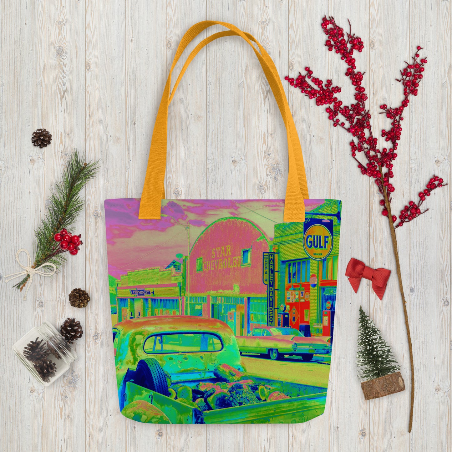 Star Chevrolet by Tom Fisher Photography | Tote bag