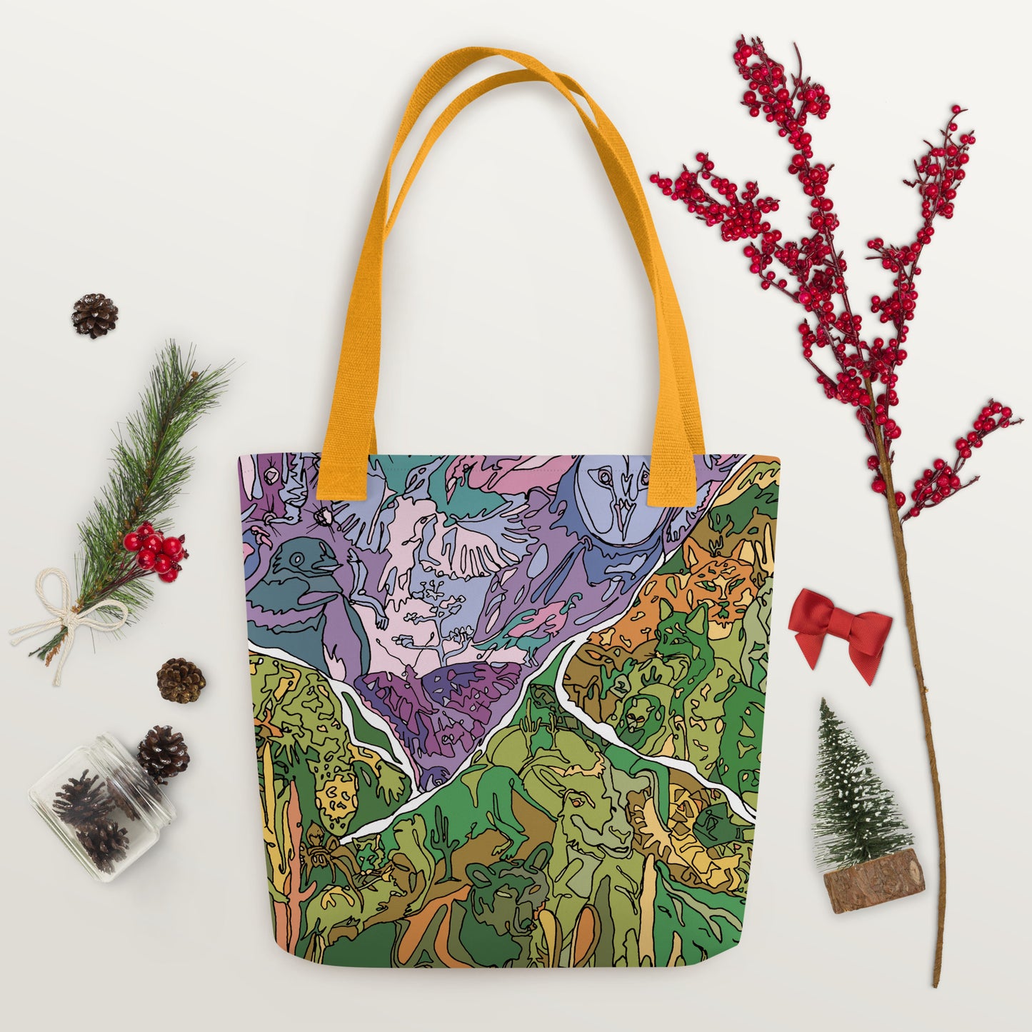 Desert Animals by Lauri Kaye | Tote bag