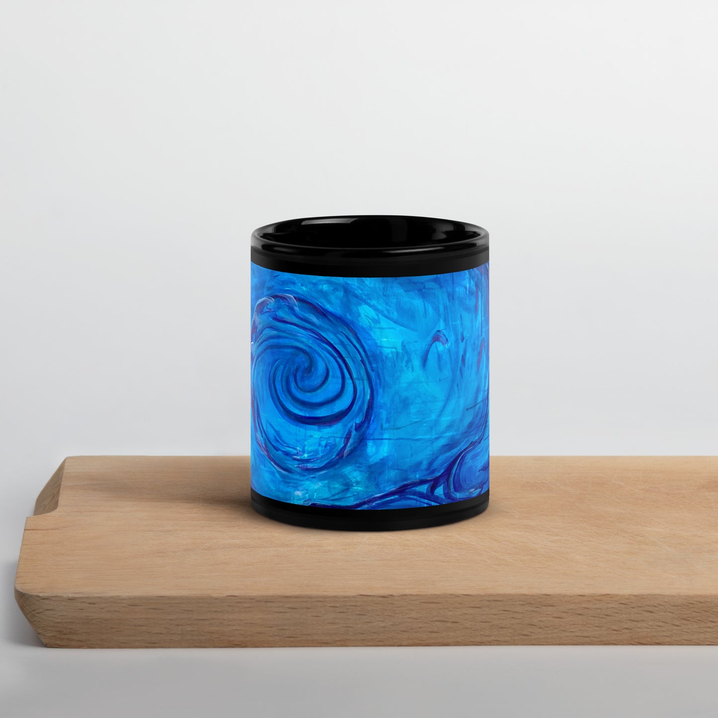 Water by Tyler Bentley | Black Glossy Mug