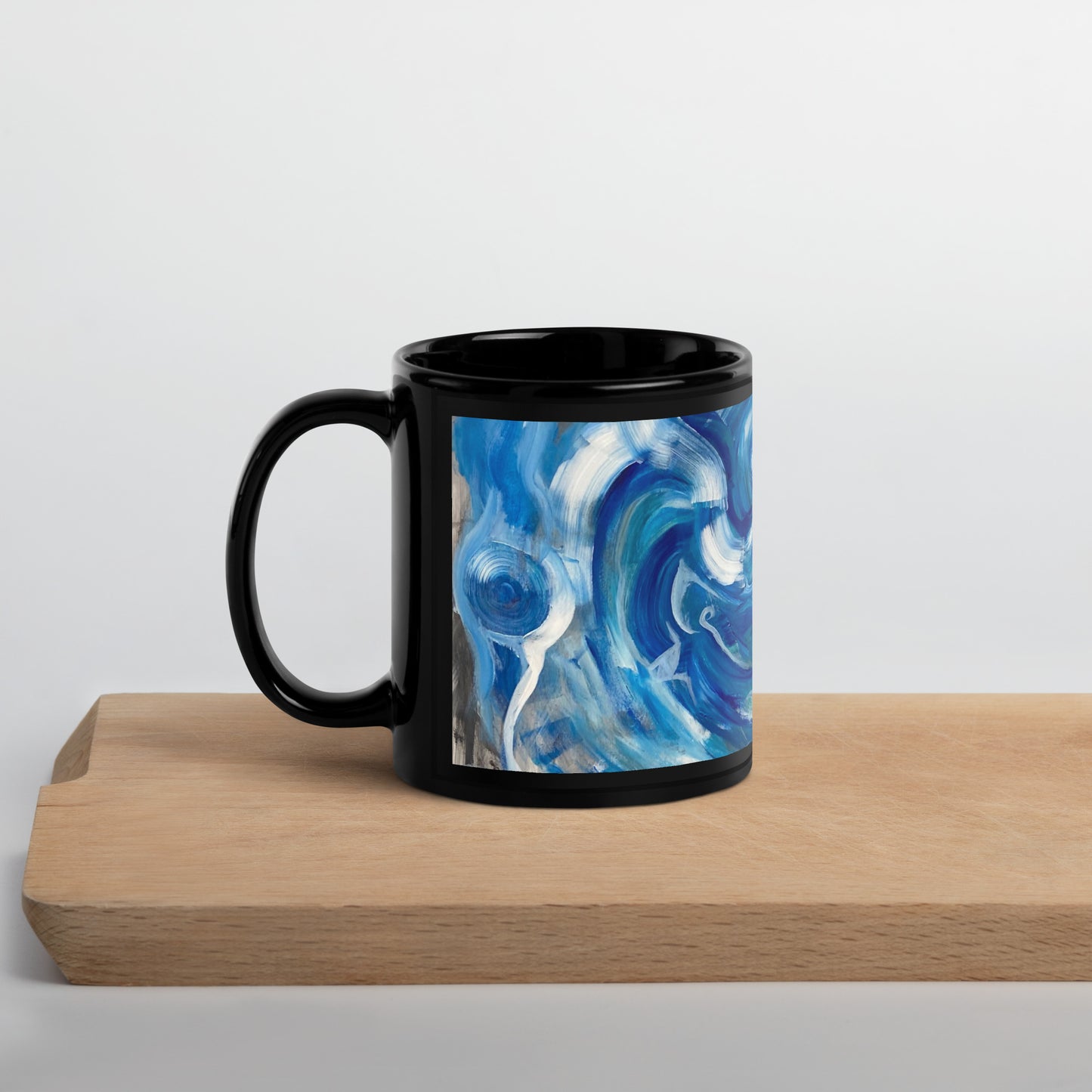 Wind by Tyler Bentley | Black Glossy Mug