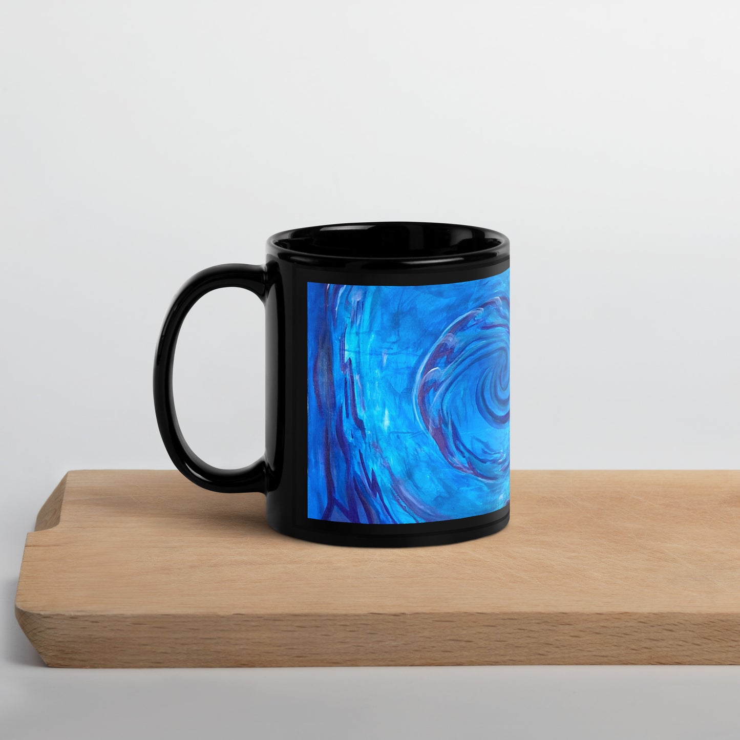 Water by Tyler Bentley | Black Glossy Mug