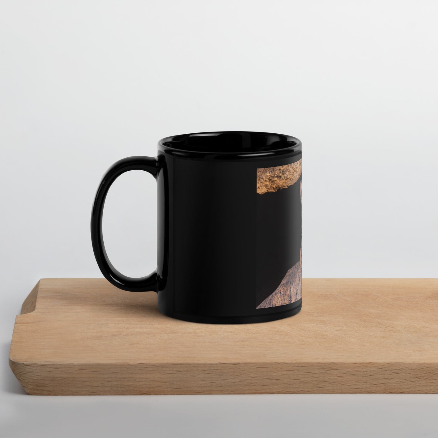 Cruz by Leslie Leathers Photography | Black Glossy Mug