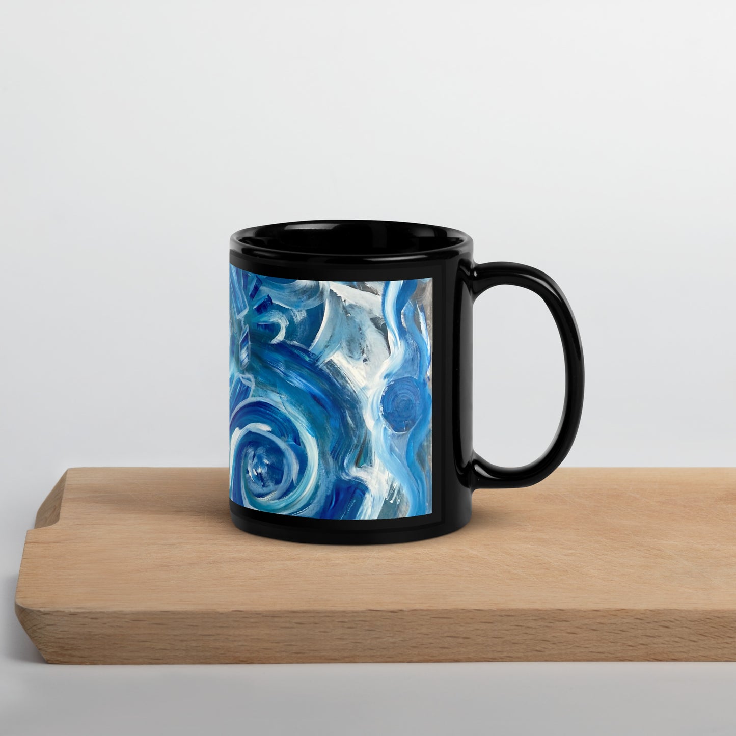 Wind by Tyler Bentley | Black Glossy Mug