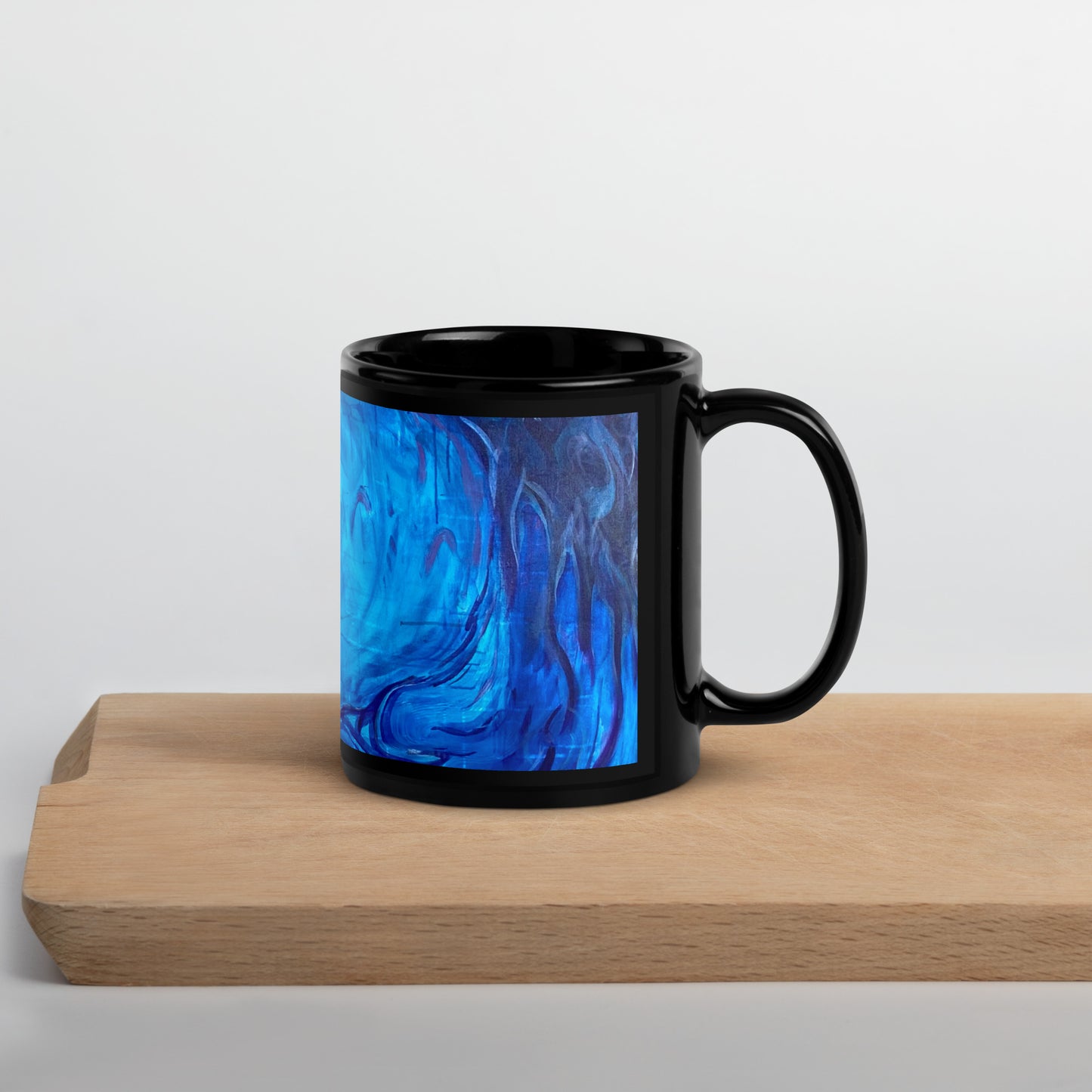 Water by Tyler Bentley | Black Glossy Mug