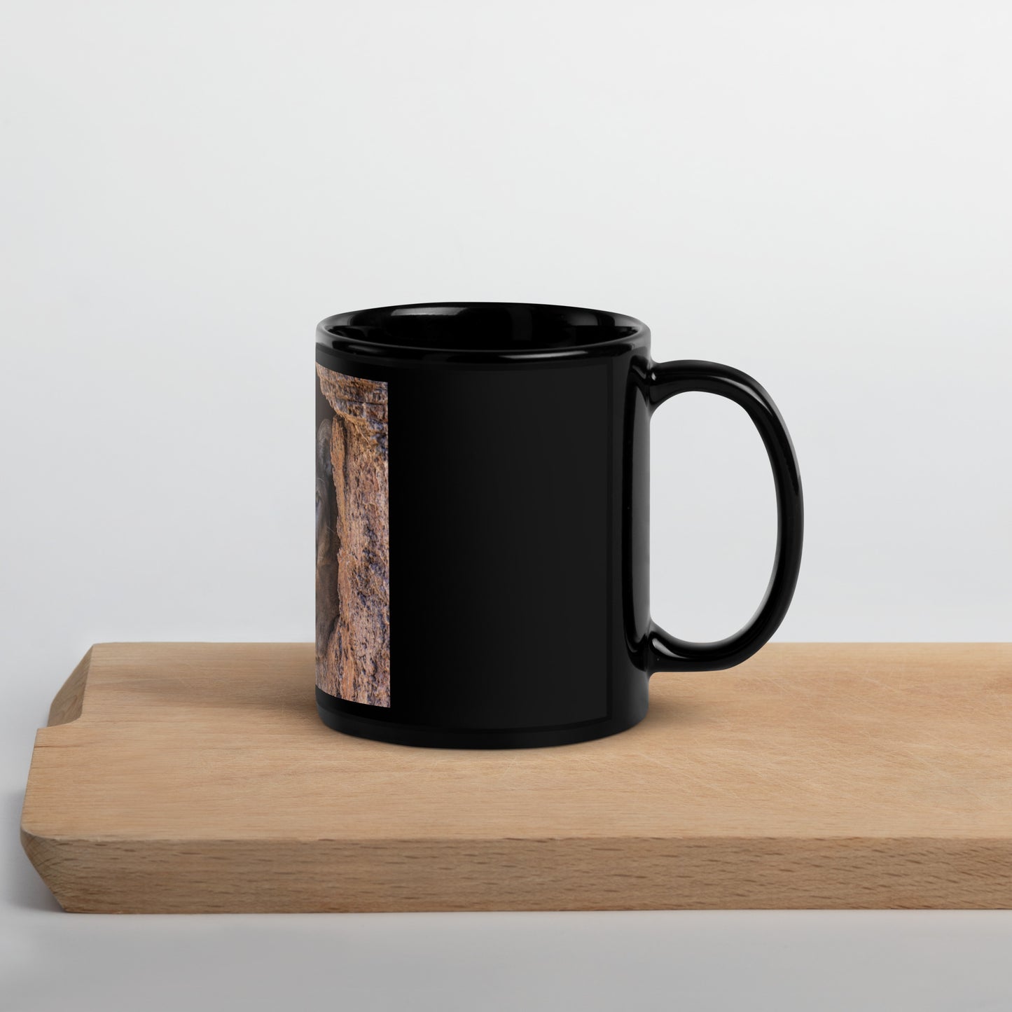 Cruz by Leslie Leathers Photography | Black Glossy Mug