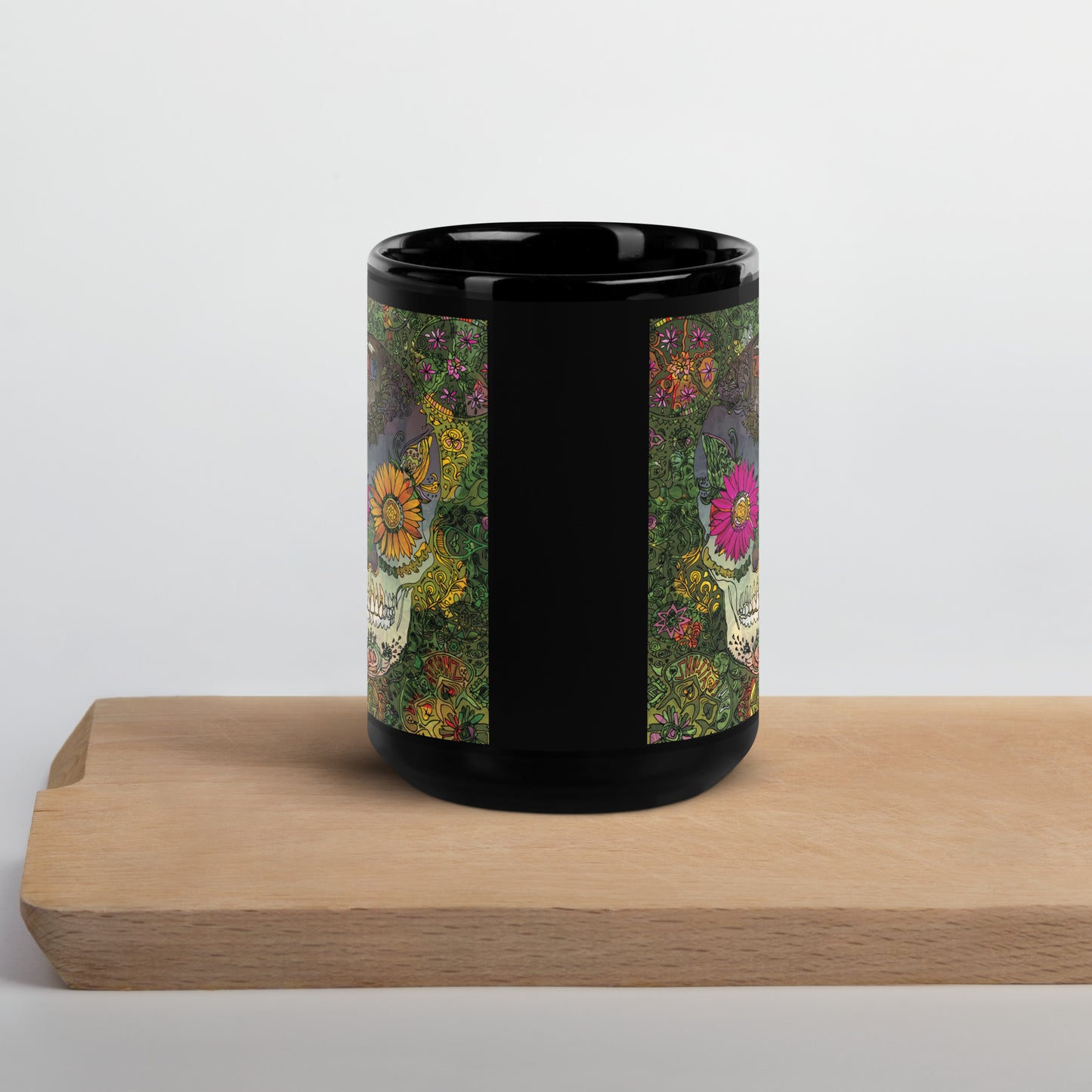 Day of Dissent by Lauri Kaye | Black Glossy Mug