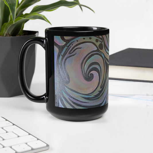 Dark Matter by Tyler Bentley | Black Glossy Mug