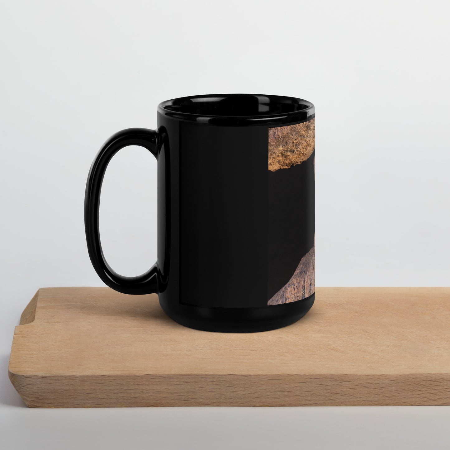 Cruz by Leslie Leathers Photography | Black Glossy Mug