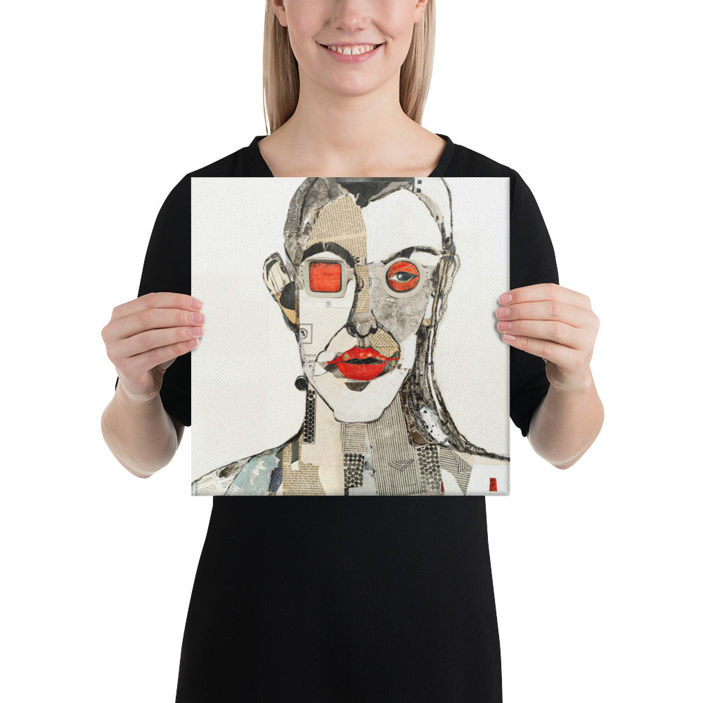 Rose Colored Glasses by Amy Bumpus | Wrapped Canvas