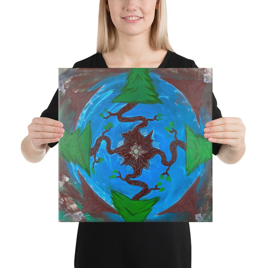 Earth by Tyler Bentley | Wrapped Canvas