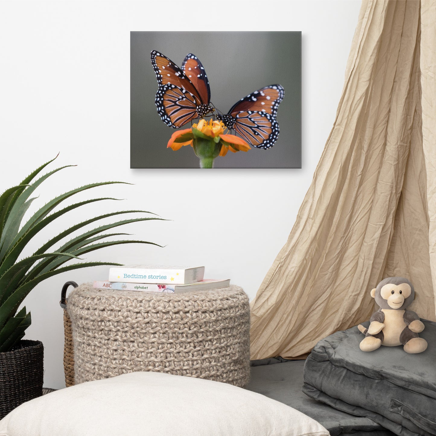 Queen Butterflies by Leslie Leathers Photography | Wrapped Canvas