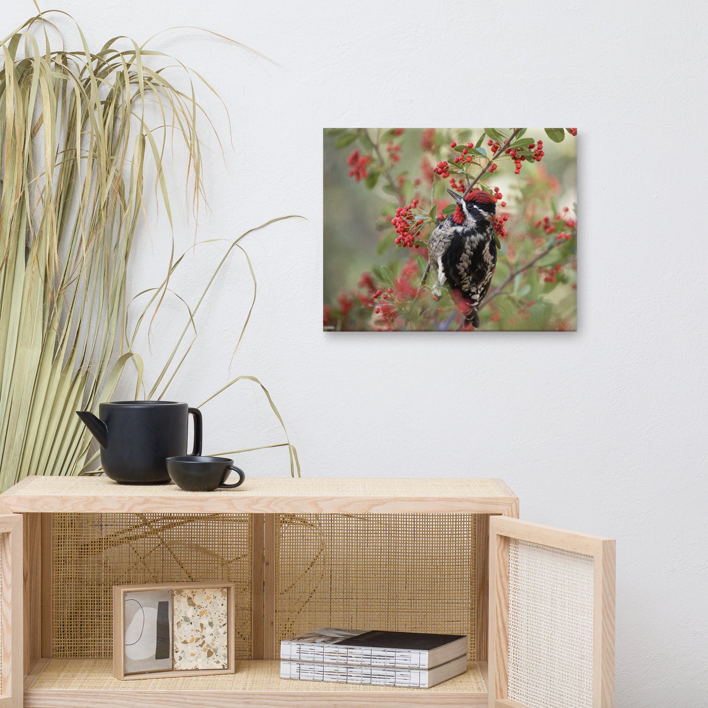 Red Naped Sapsucker by Leslie Leathers Photography | Wrapped Canvas