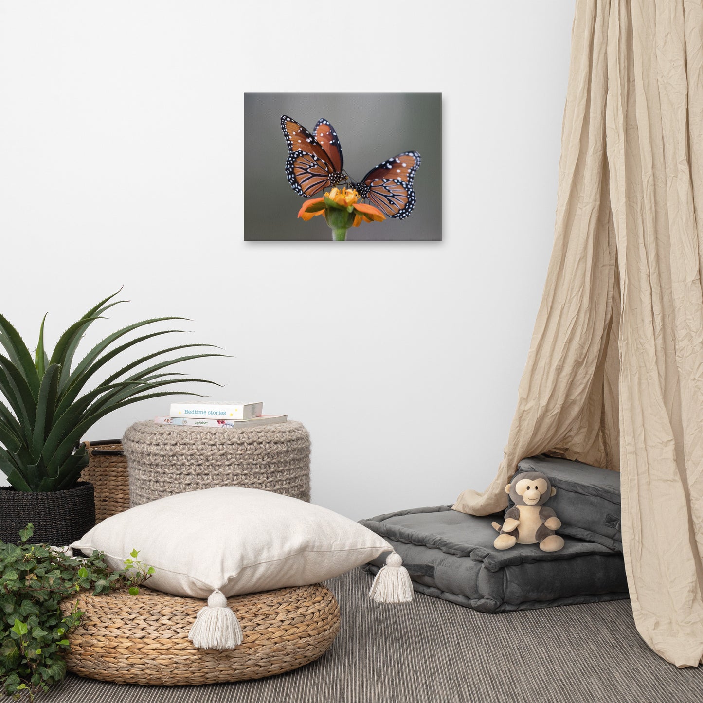 Queen Butterflies by Leslie Leathers Photography | Wrapped Canvas