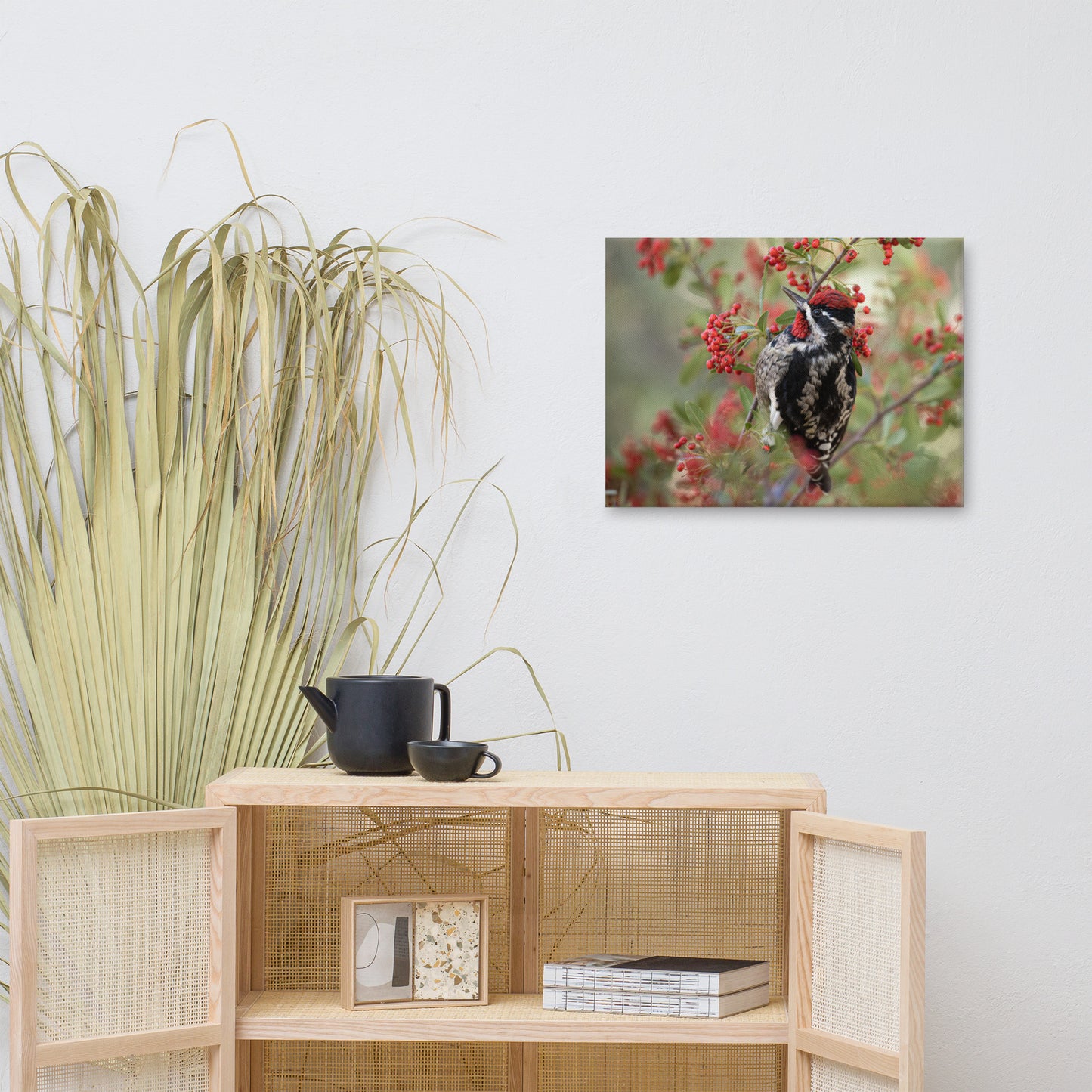 Red Naped Sapsucker by Leslie Leathers Photography | Wrapped Canvas