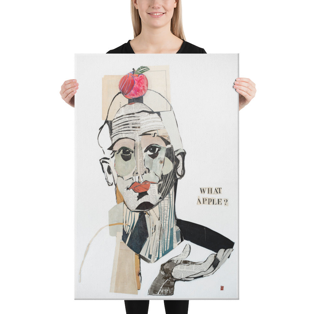 What Apple? by Amy Bumpus | Wrapped Canvas