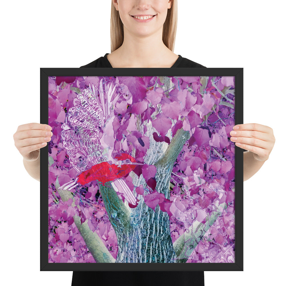 Tucson Audubon Mission by Lauri Kaye | Framed poster