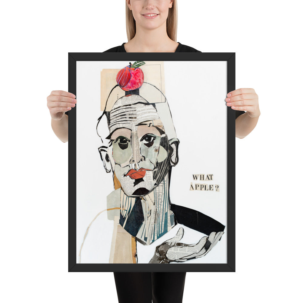 What Apple? by Amy Bumpus | Framed Poster