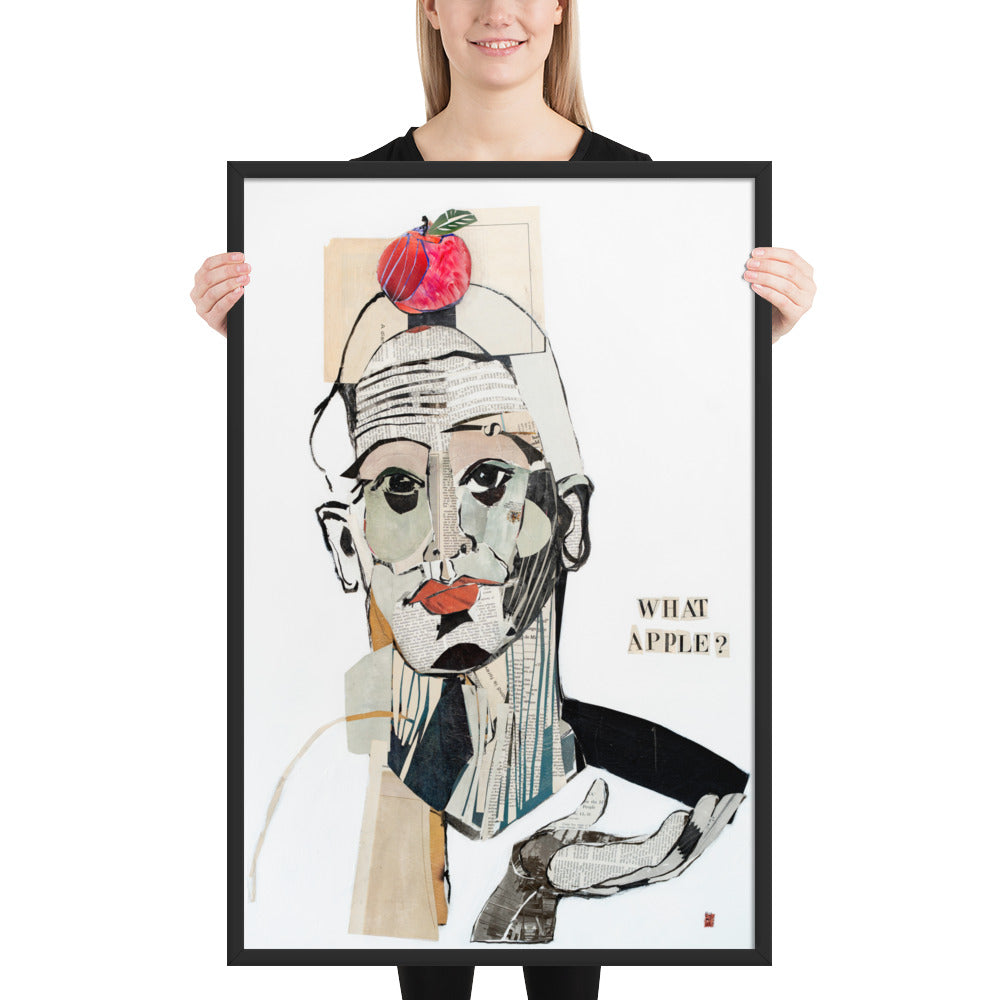 What Apple? by Amy Bumpus | Framed Poster