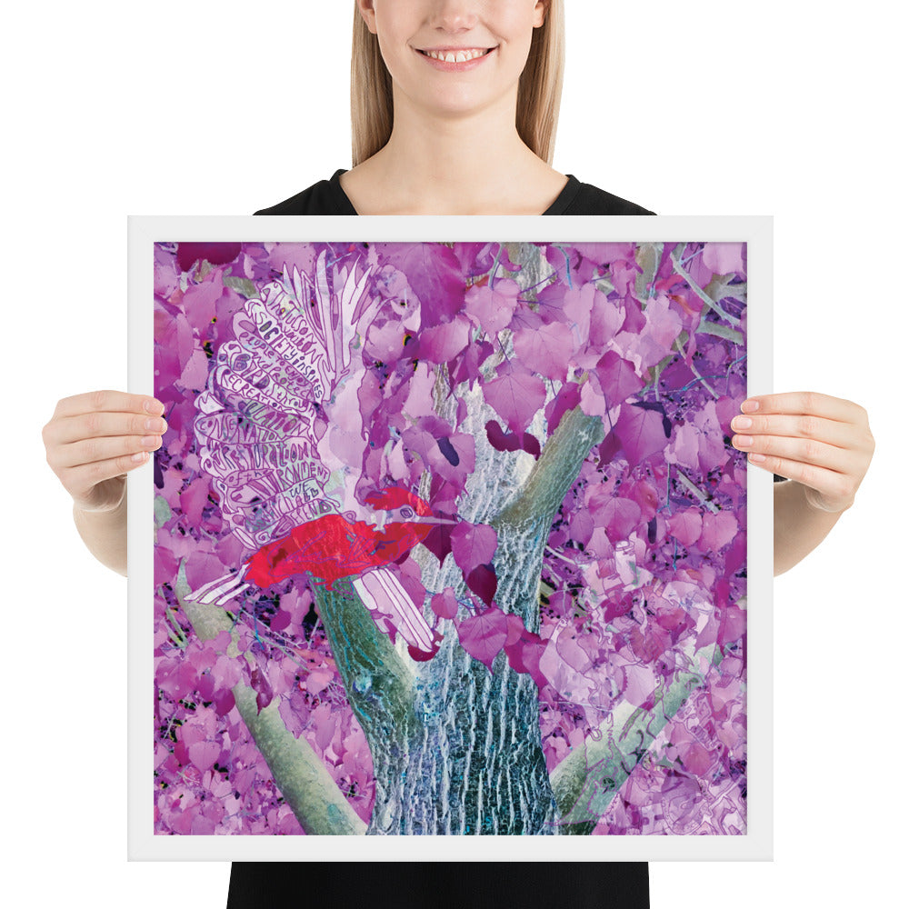 Tucson Audubon Mission by Lauri Kaye | Framed poster