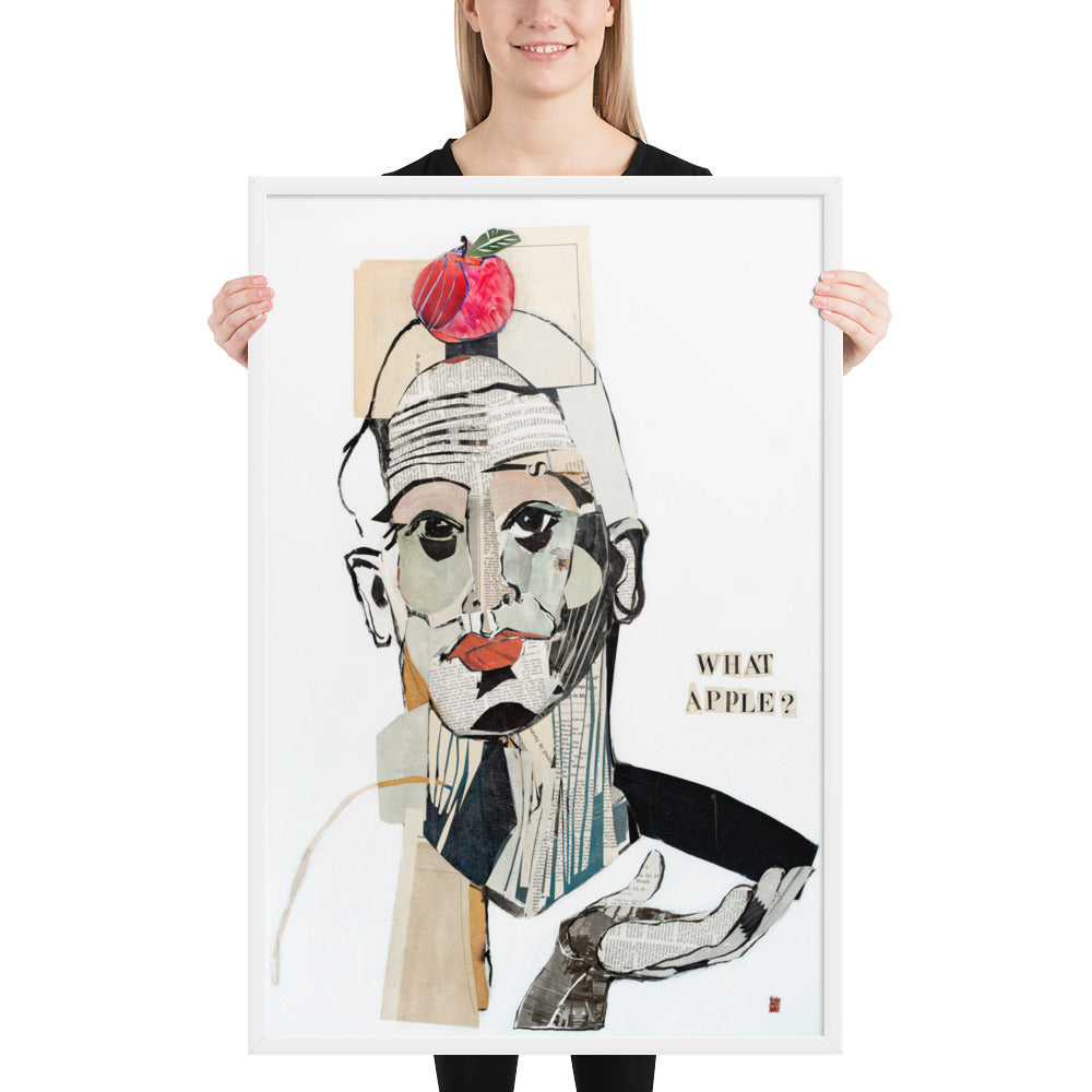 What Apple? by Amy Bumpus | Framed Poster