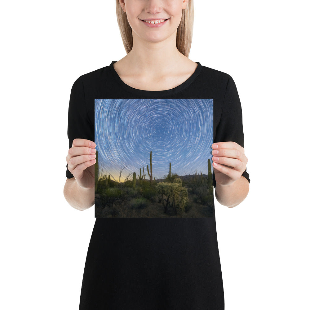 Sonoran Startails by Sean Parker Photography | Poster